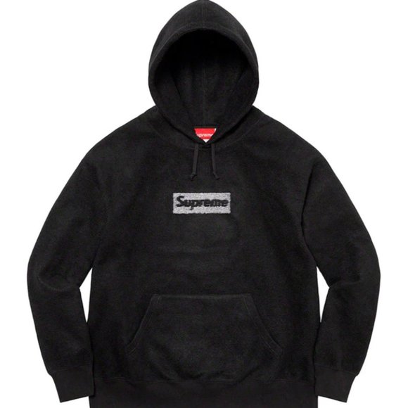 Supreme Inside Out Box Logo Hooded Sweatshirt Black (SS23) - Picture 1 of 4